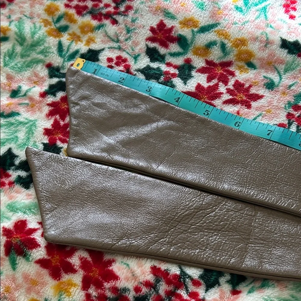 Brown Faux Leather Wrap Belt - Picture 6 of 6